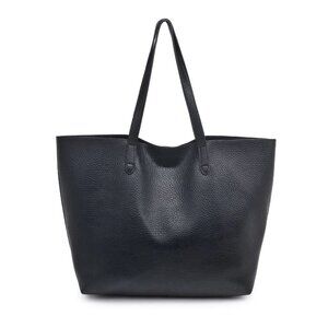 Faux Leather Vegan Tote